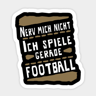 American Football Jungs Team Quarterback Field Sticker